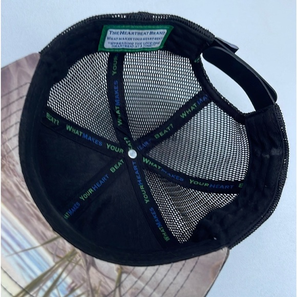 Camouflage The Heartbeat Brand Hat - Picture 5 of 11